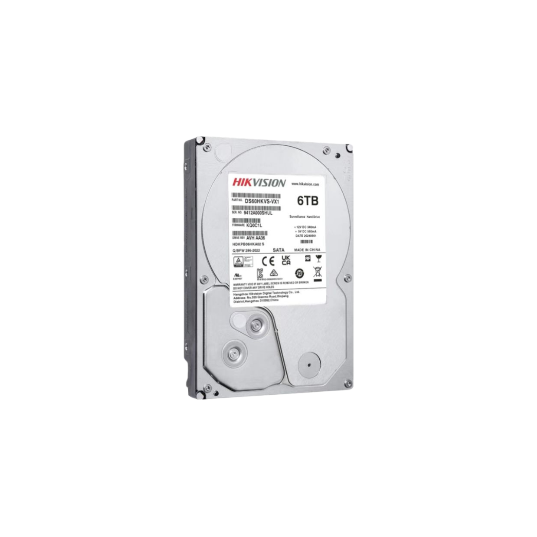 HIK Vision 6TB 3.5" SATA3.0 Surveillance Hard Disk