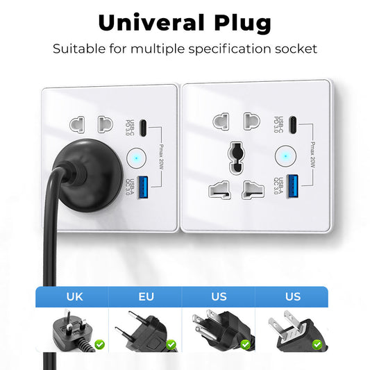 SW819 Smart Wall Socket with USB