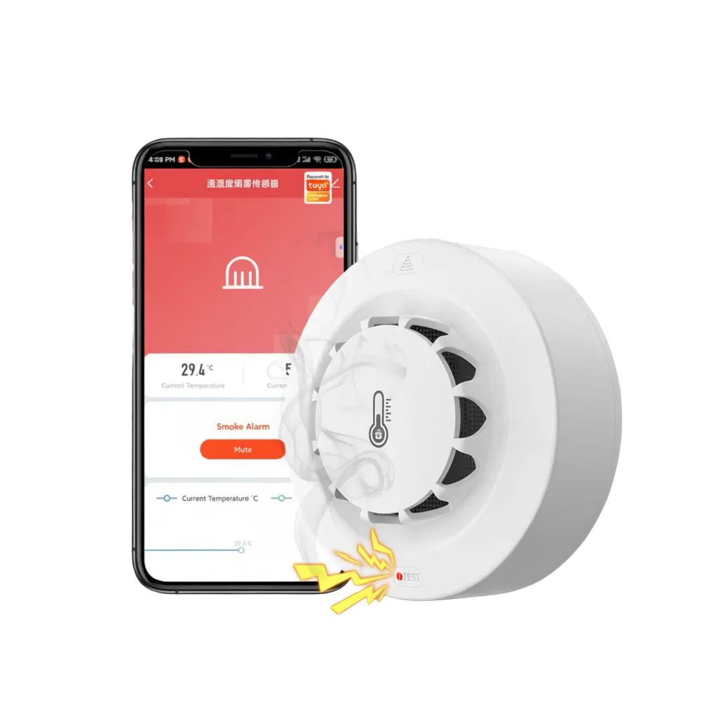 SN902 Smart Fire Temperature Humidity Detection