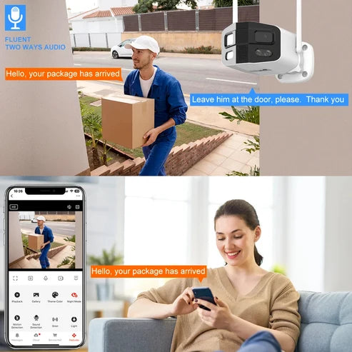 180° Wide Angle Bullet Camera