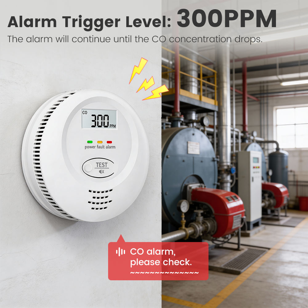 SN904 Smart Carbon Monoxide Alarm