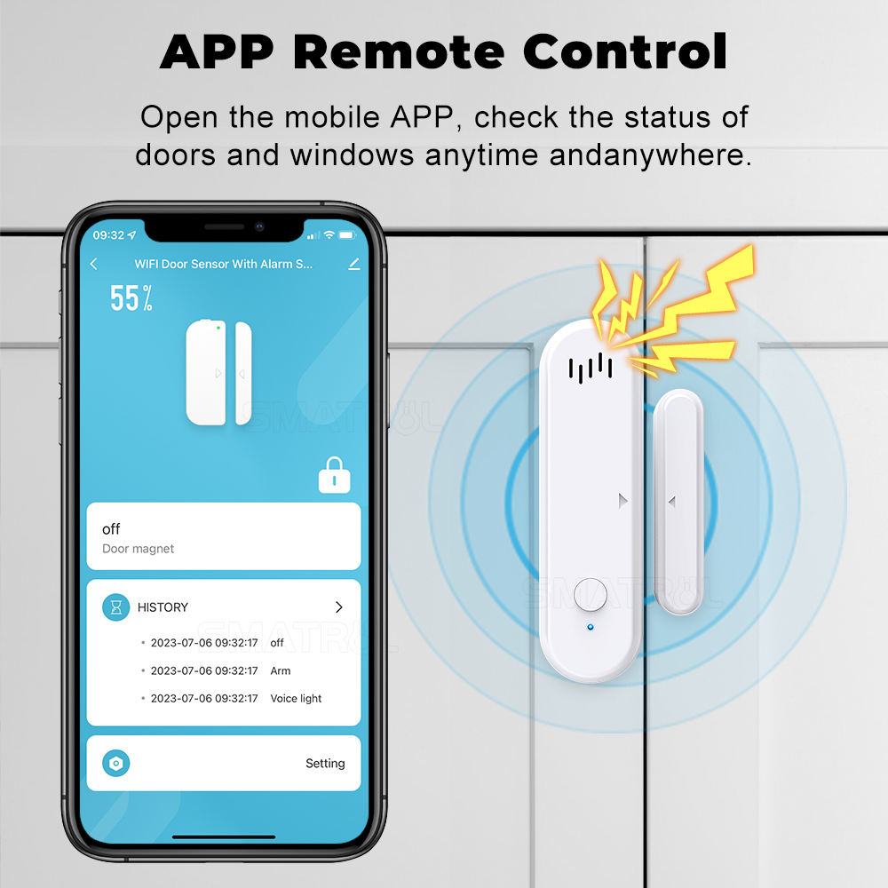 SN908 Smart Door & Window Sensor