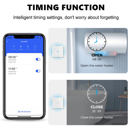 SW814 40A Smart WiFi Switch