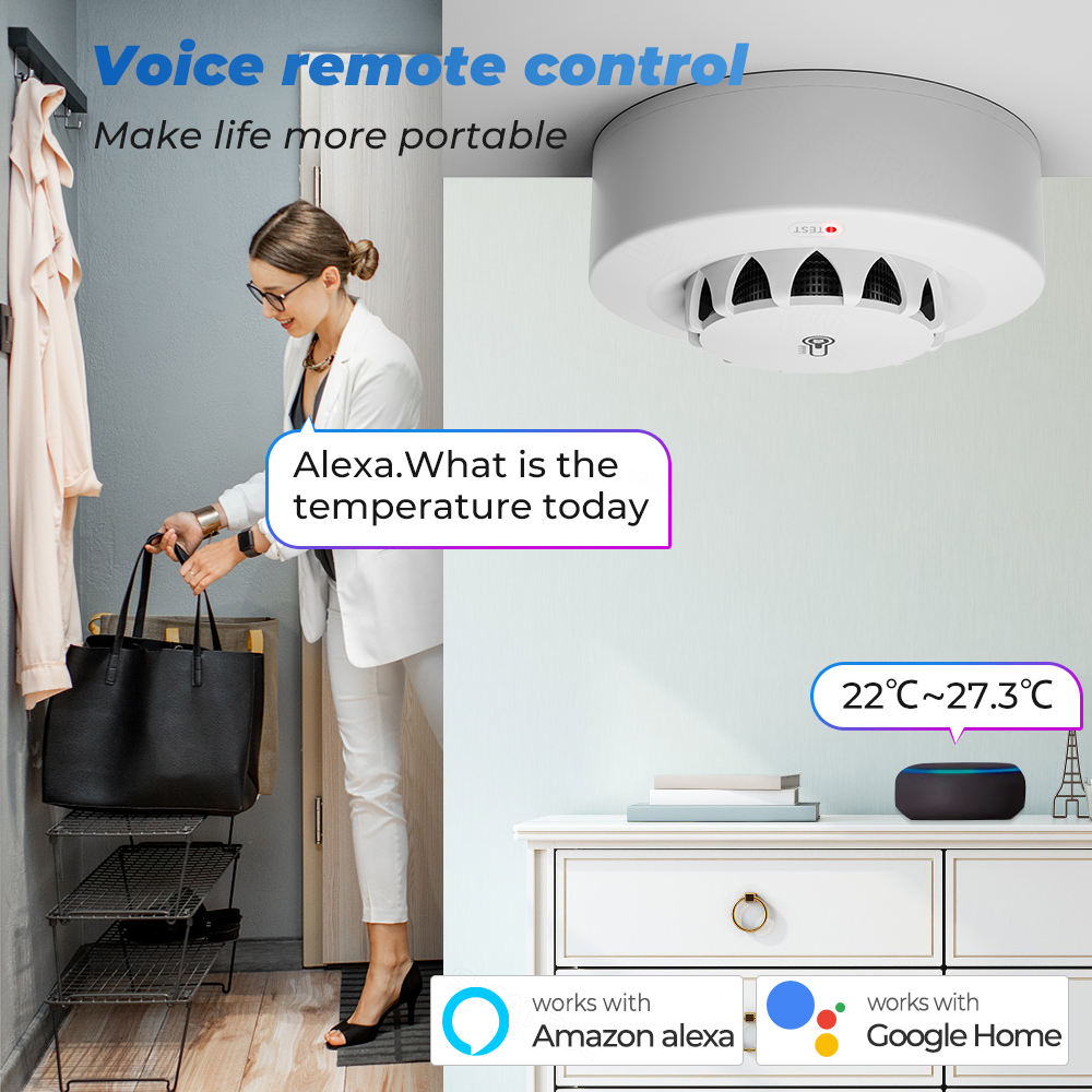 SN902 Smart Fire Temperature Humidity Detection