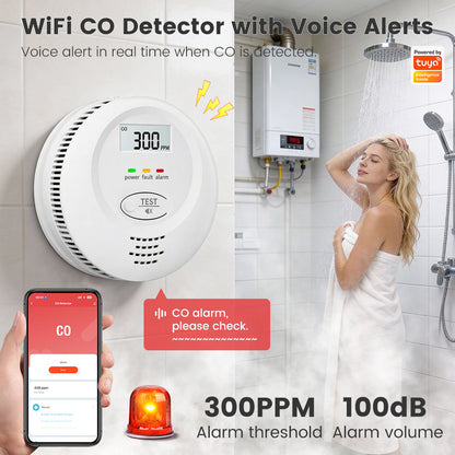 SN904 Smart Carbon Monoxide Alarm