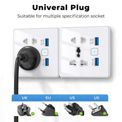 SW819 Smart Wall Socket USB Charger