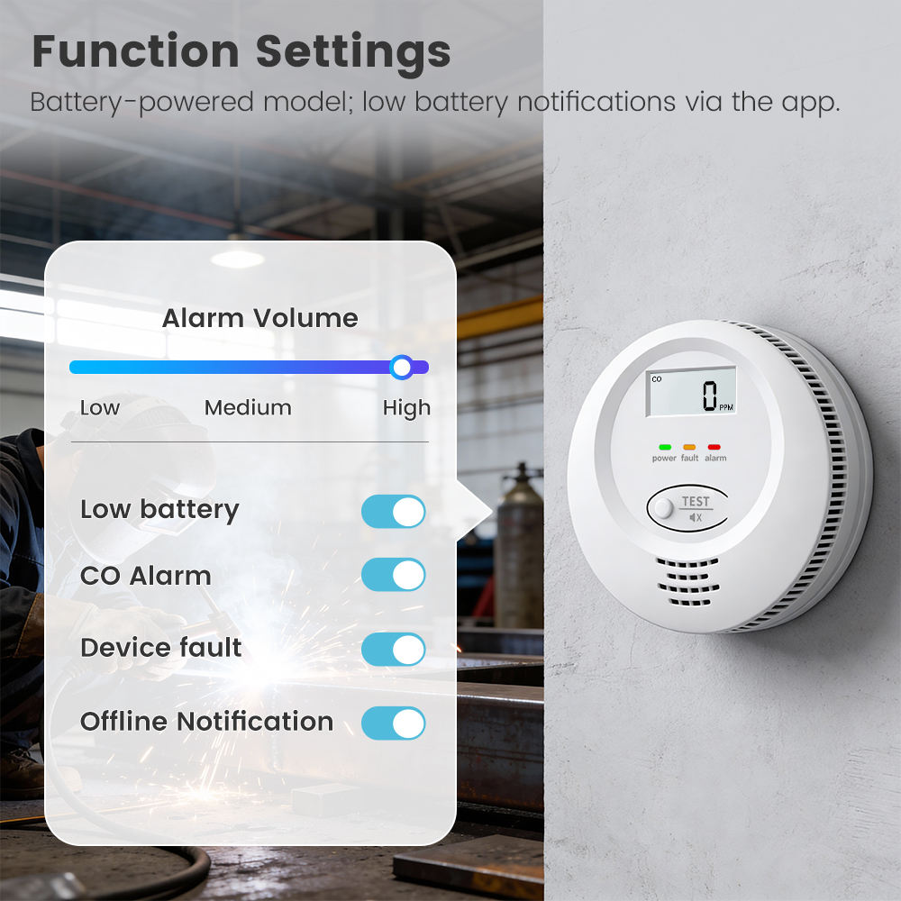 SN904 Smart Carbon Monoxide Alarm