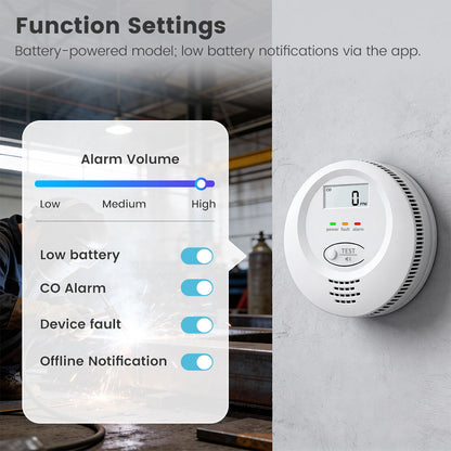 SN904 Smart Carbon Monoxide Alarm