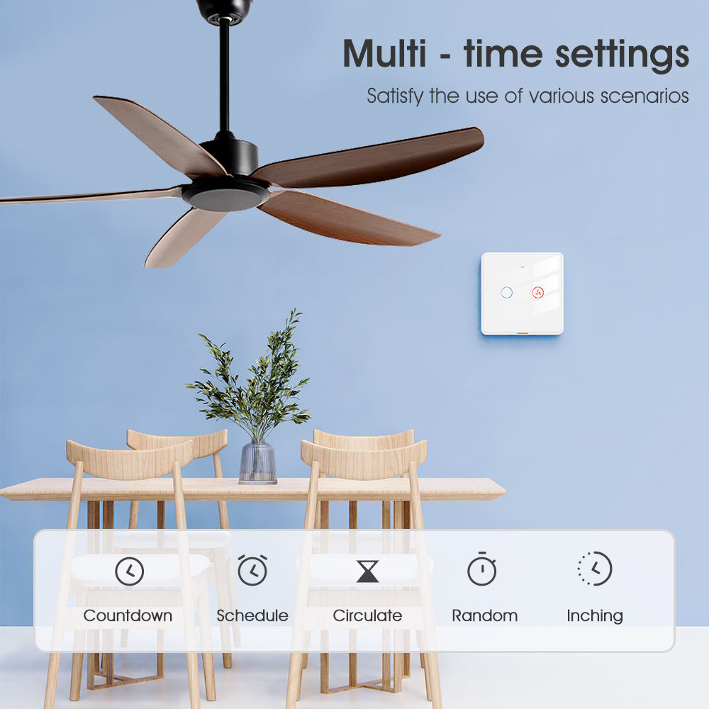 SW815 Smart WiFi Fan Ceiling Light Switch