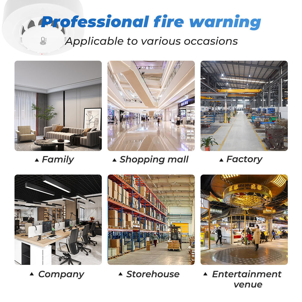 SN902 Smart Fire Temperature Humidity Detection