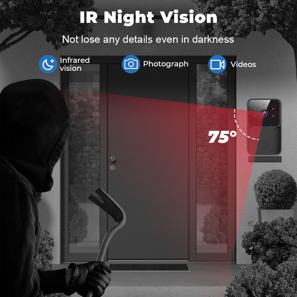DB704 Tuya WiFi Smart Video Doorbell