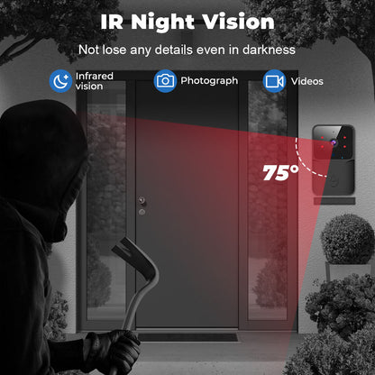 DB704 Tuya WiFi Smart Video Doorbell