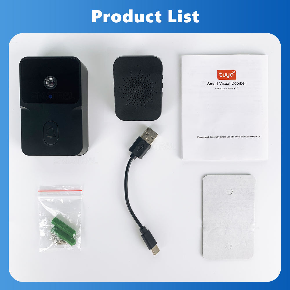 DB704 Tuya WiFi Smart Video Doorbell