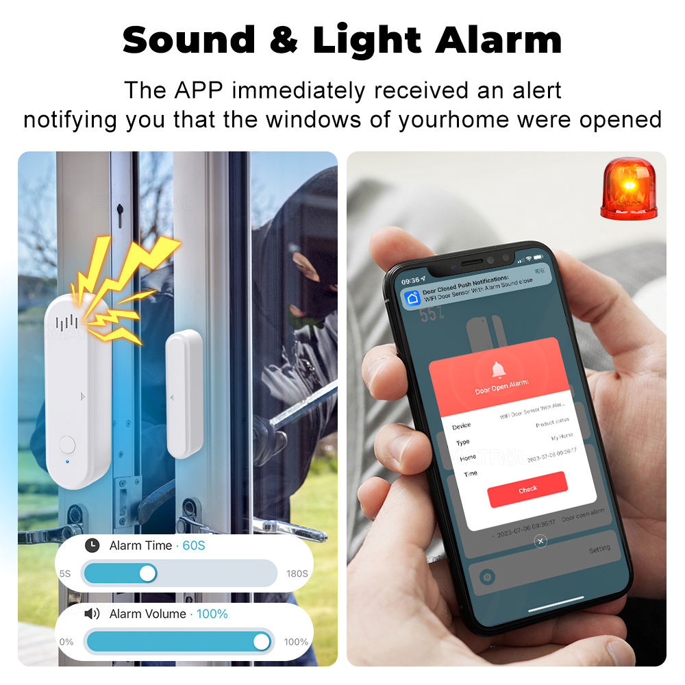 SN908 Smart Door & Window Sensor