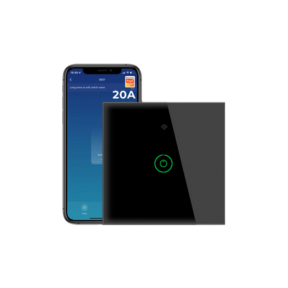 SW802 20A Tuya EU Touch Wall WiFi Switch