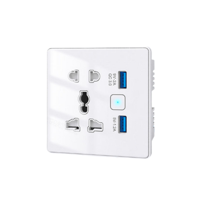 SW819 Smart Wall Socket USB Charger