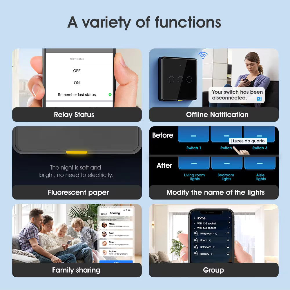 SW802 Smart Wireless Switch (No Neutral)
