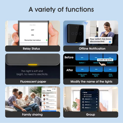 SW802 Smart Wireless Switch (No Neutral)
